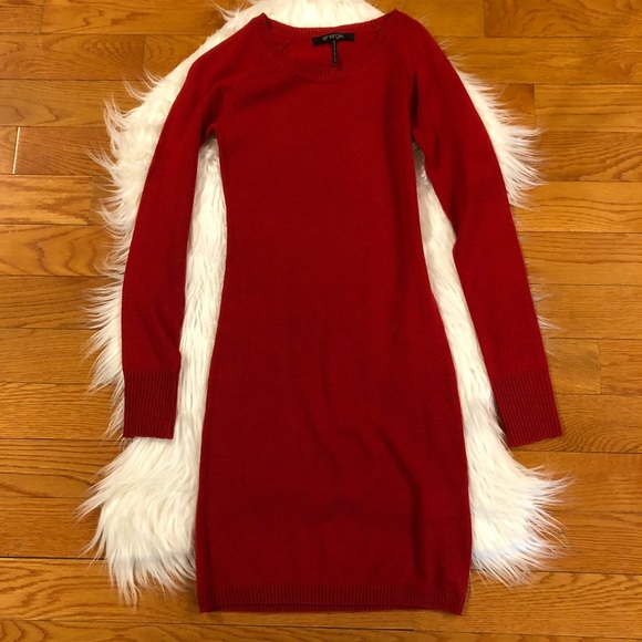 Energie Dresses & Skirts - Red Sweater Dress